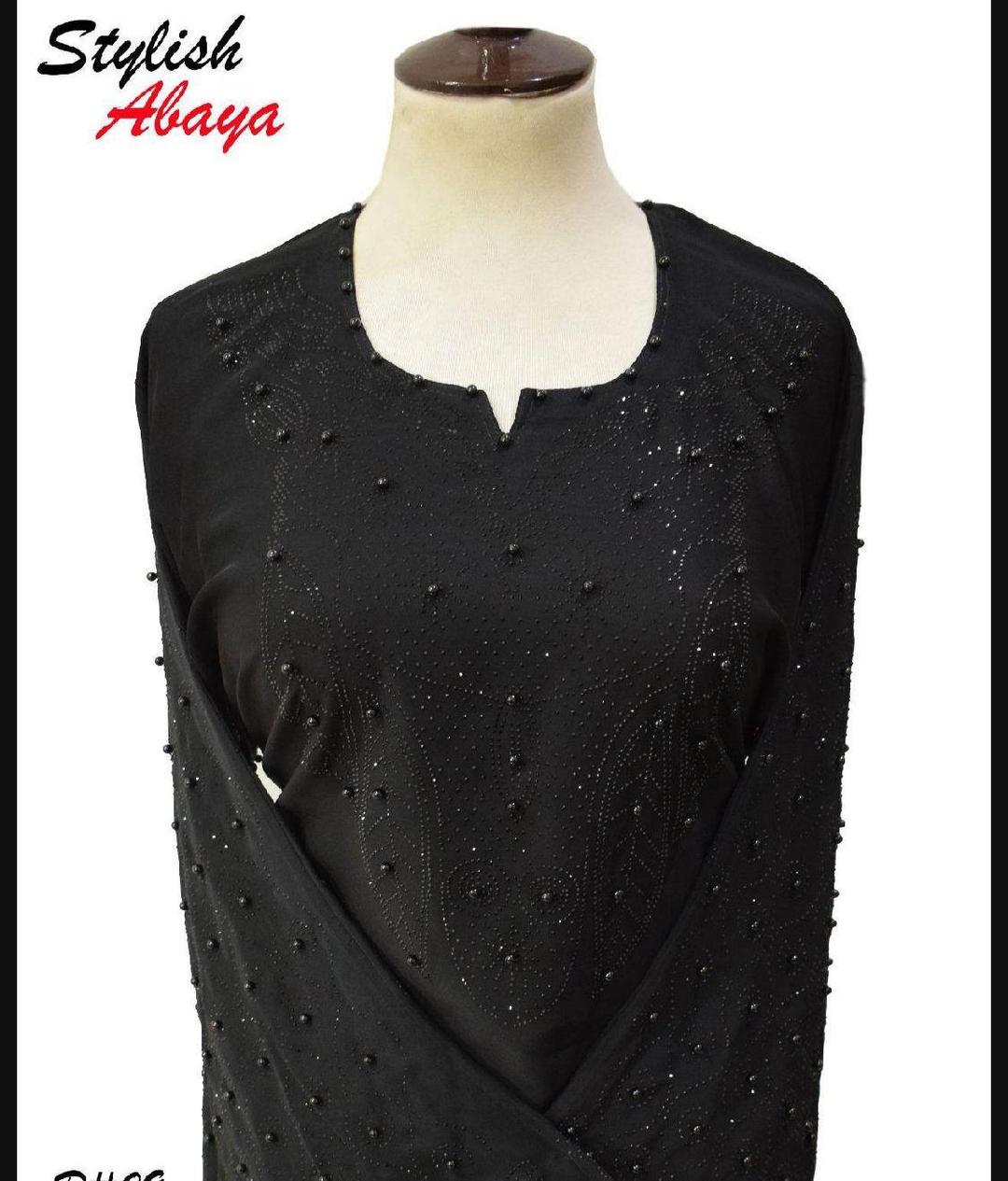 Nida Embroidered Classic Abaya