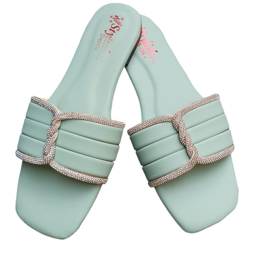 Women's Casual Fancy Flats - PU-Fabric & PVC