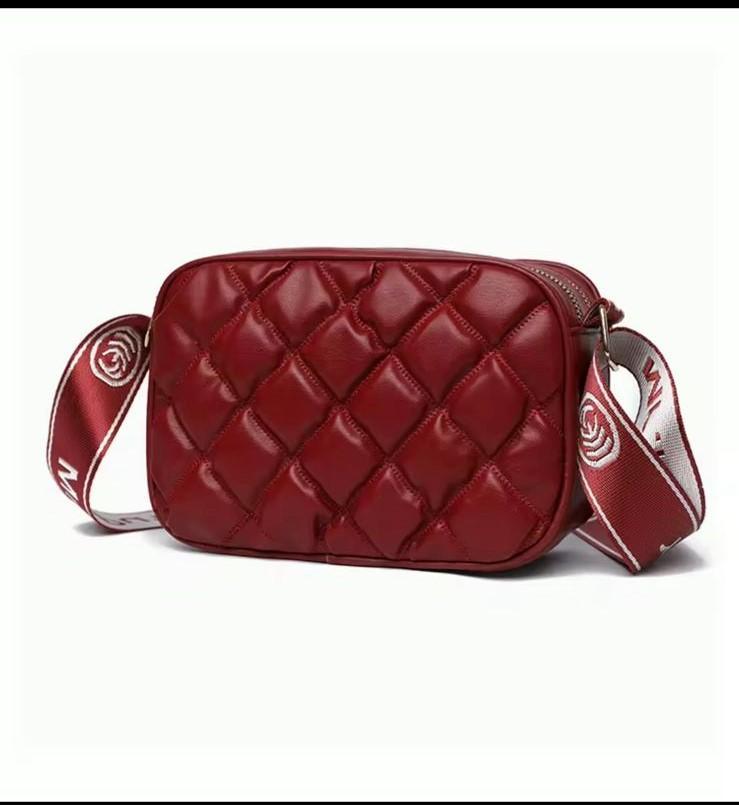 Stylish Girl's Maroon Crossbody Bag