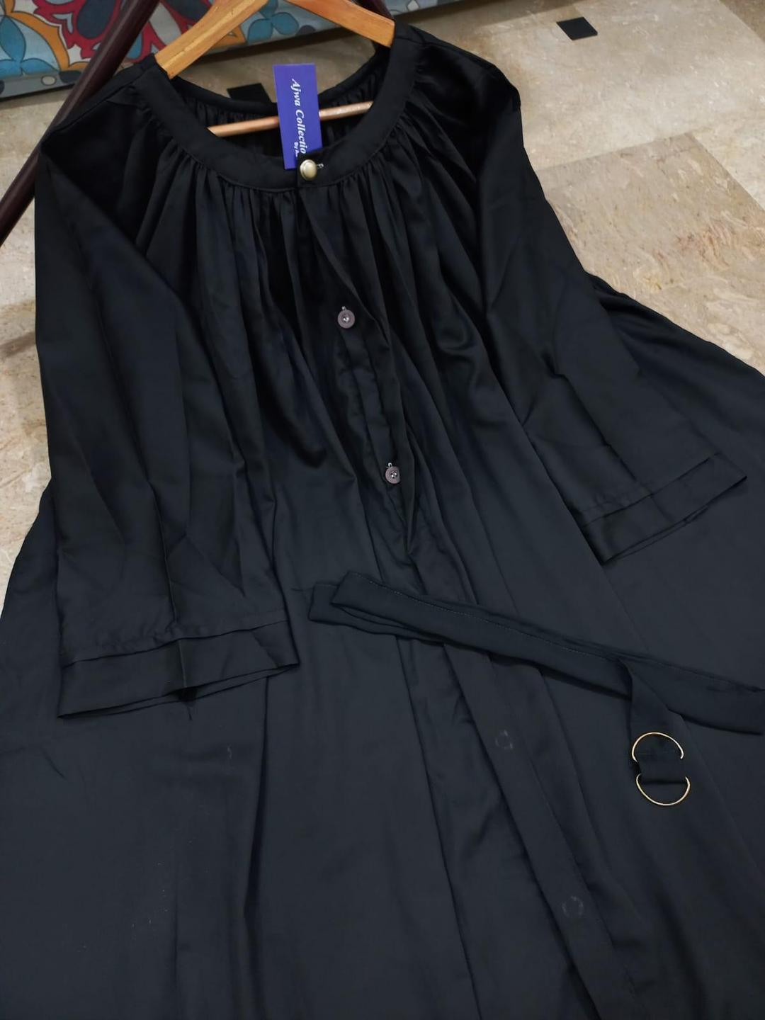 Georgette Plain Full Abaya