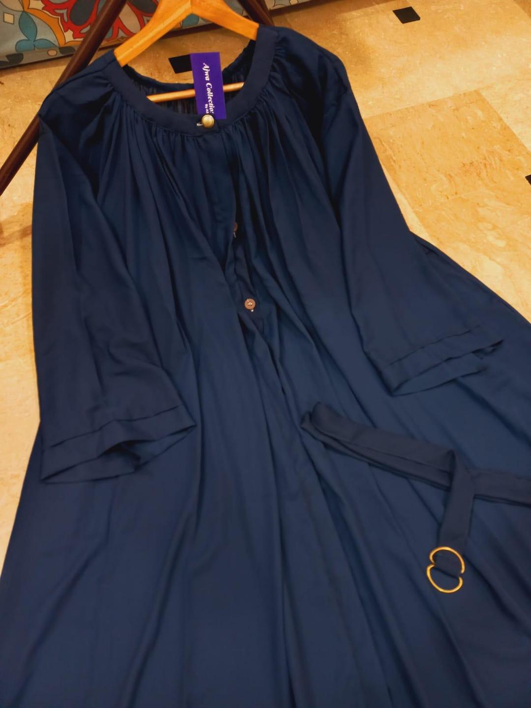 Georgette Plain Full Abaya