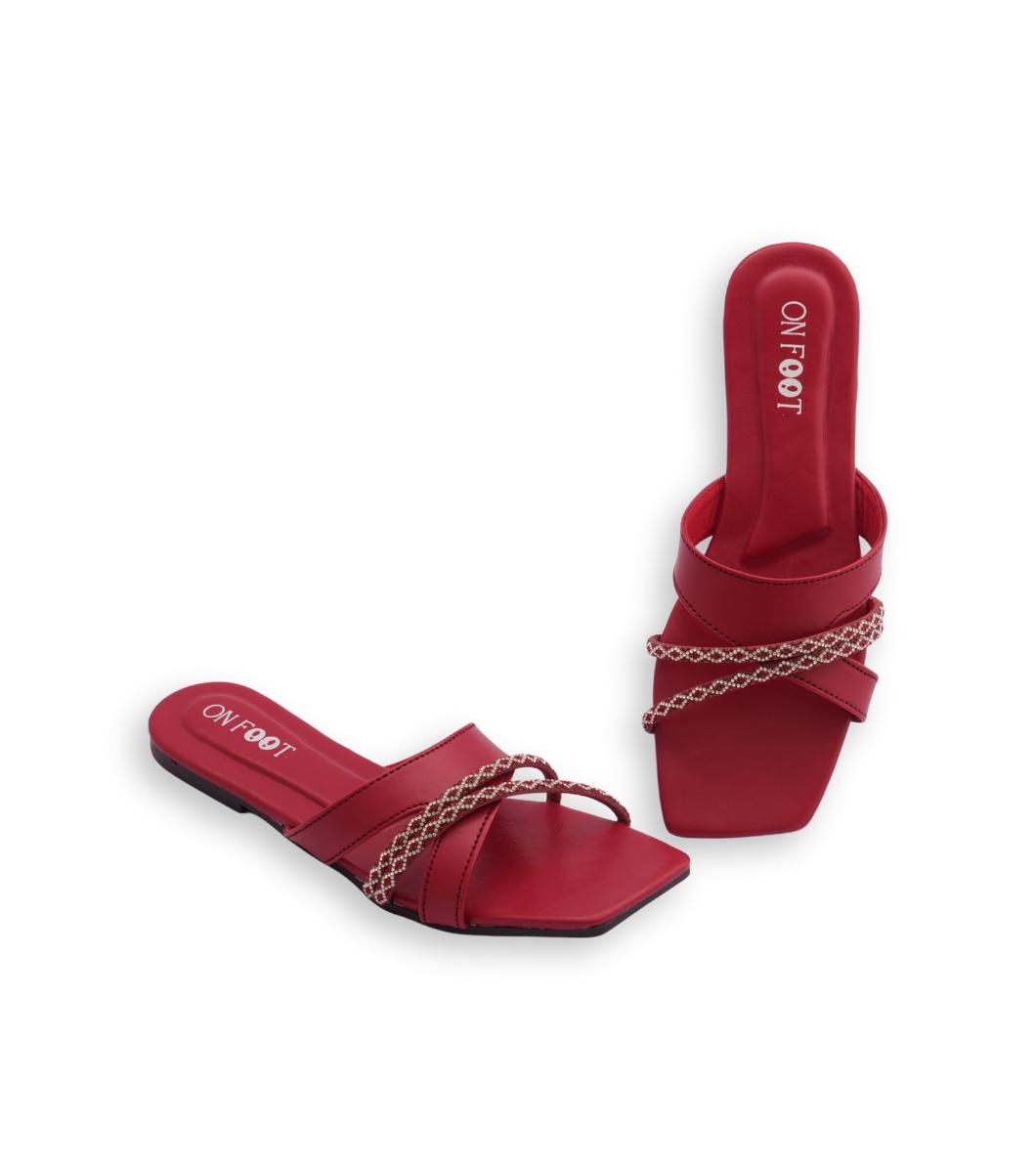 Women's Rexine Fancy Flats
