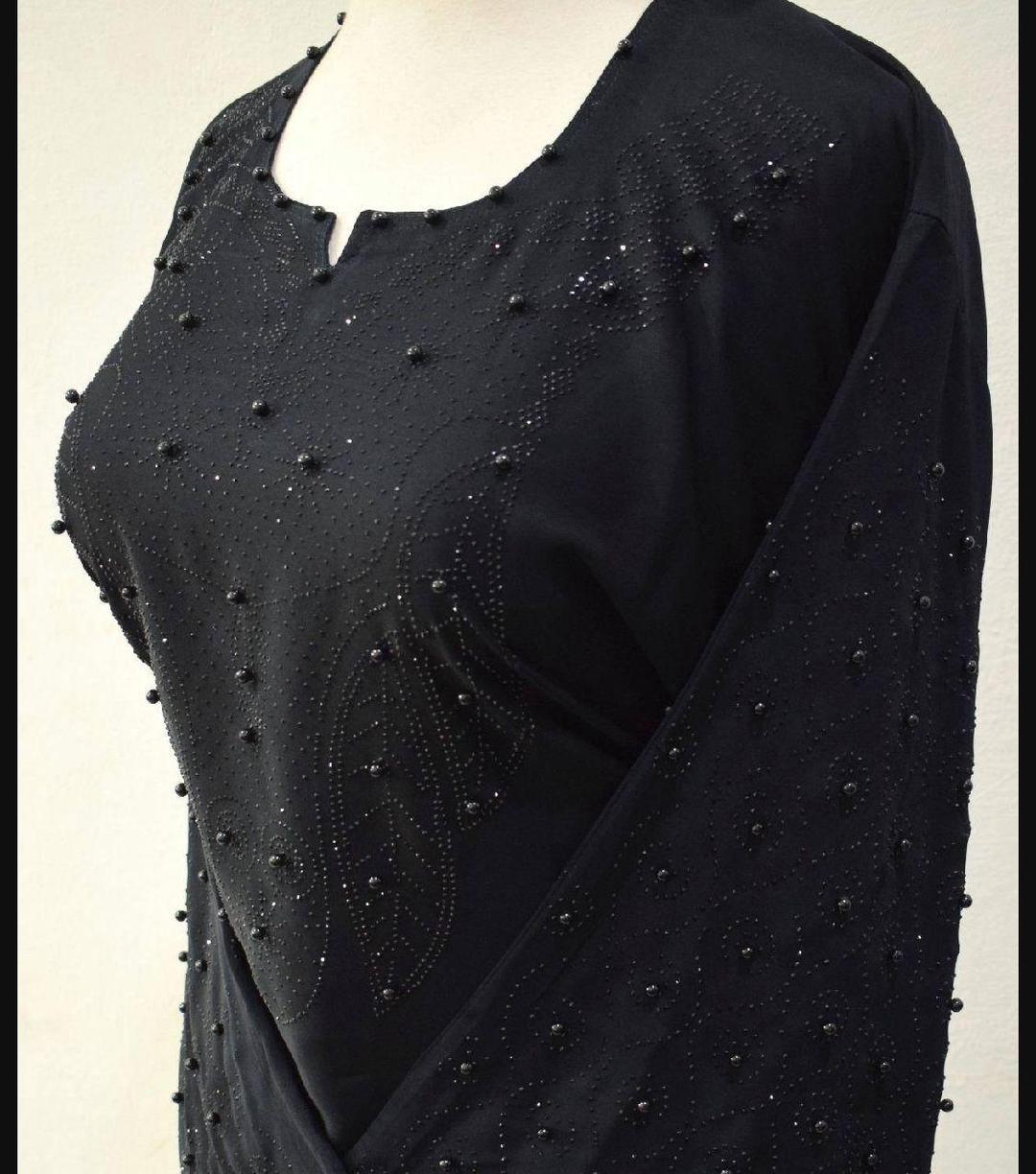 Nida Embroidered Classic Abaya