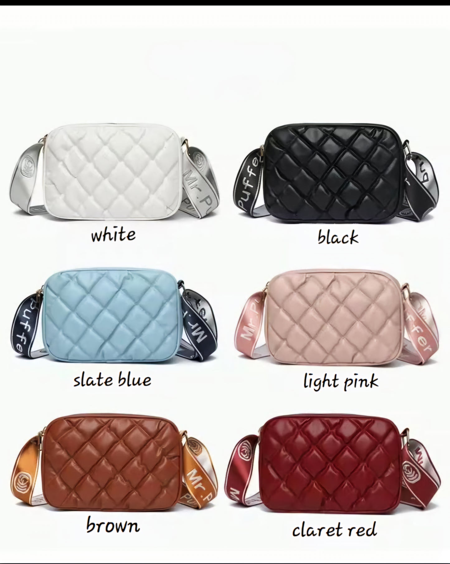 Stylish Girl's Maroon Crossbody Bag