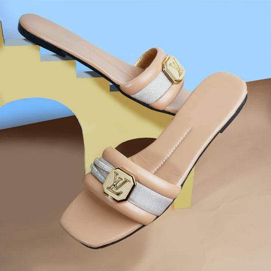 Women's canvas fancy flats