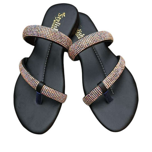 Chic Women's Fancy PU Leather Flats