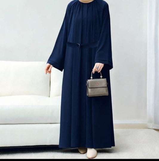 Georgette Plain Full Abaya