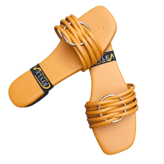 Stylish Women's PVC Casual Flats