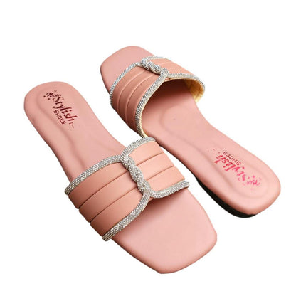 Women's Casual Fancy Flats - PU-Fabric & PVC