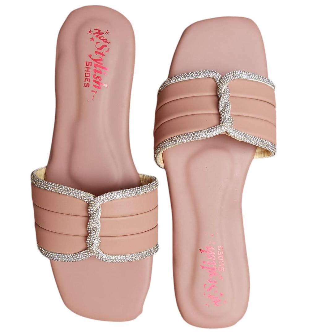 Women's Casual Fancy Flats - PU-Fabric & PVC