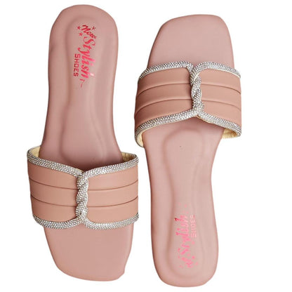 Women's Casual Fancy Flats - PU-Fabric & PVC