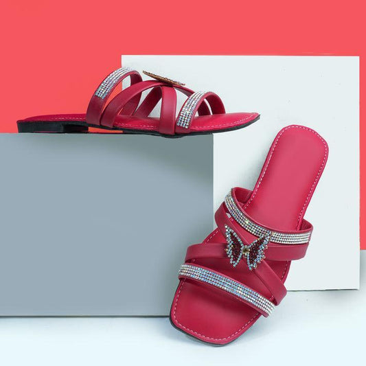 Women's Canvas Fancy Flata