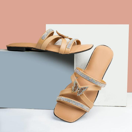skin Women's Canvas Fancy Flats