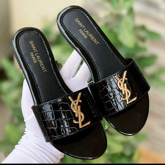 Elegant Women's Synthetic Leather Flats  Formal Footwear