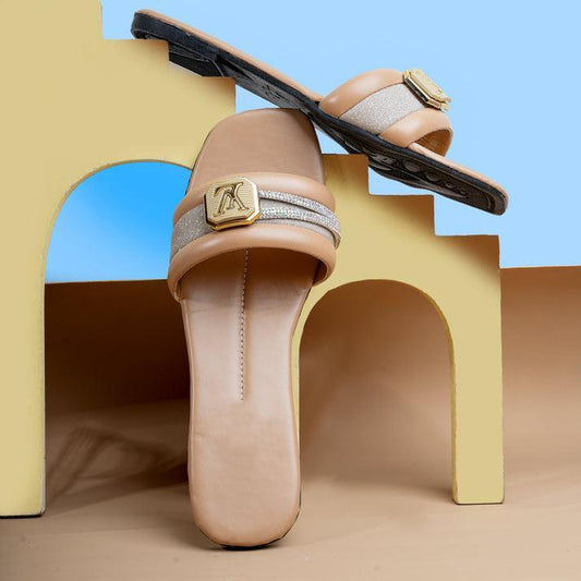 Women's canvas fancy flats