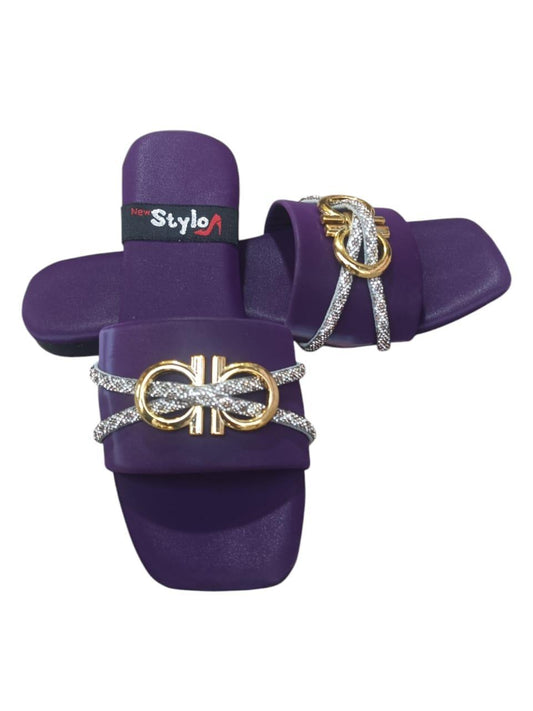 Chic Women's PVC Flats - Perfect for Semi-Formal Occasions