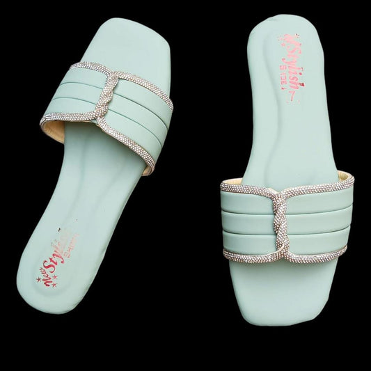 Women's Casual Fancy Flats - PU-Fabric & PVC