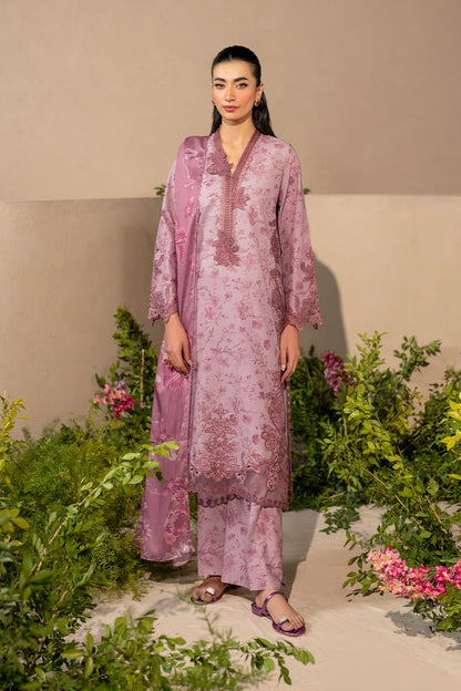BRAND:*IZNIK*
lawn printed embroidered patch-work unstitced 3pc✓