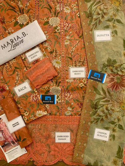 MARIA B M PRINT LAWN COLLECTION 2025