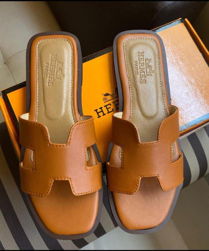 brown Stylish Women's Synthetic Leather Semi-Formal Flats