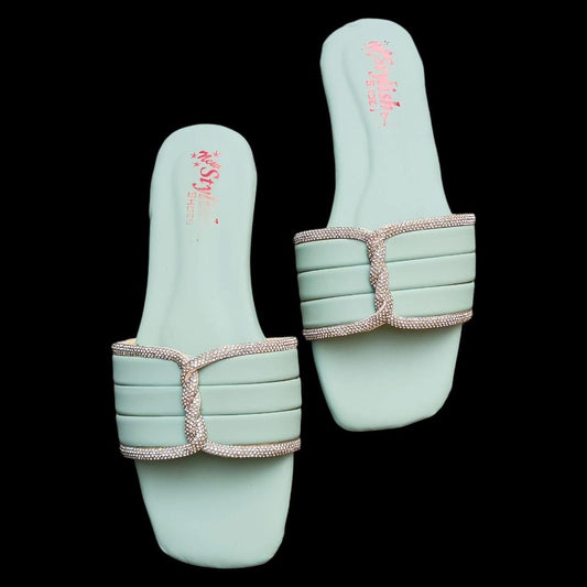 Women's Casual Fancy Flats - PU-Fabric & PVC