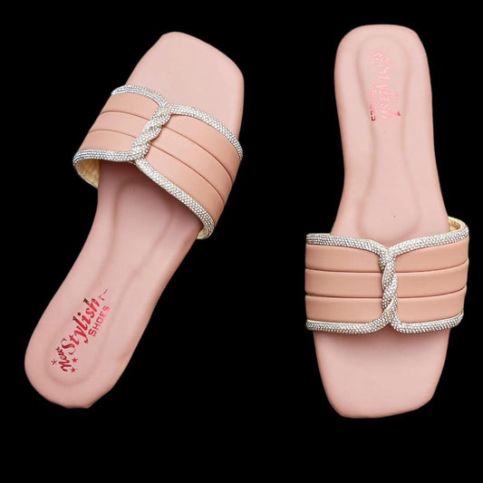 Women's Casual Fancy Flats - PU-Fabric & PVC