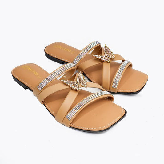 skin Women's Canvas Fancy Flats