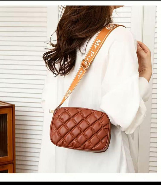 Stylish Girl's Maroon Crossbody Bag
