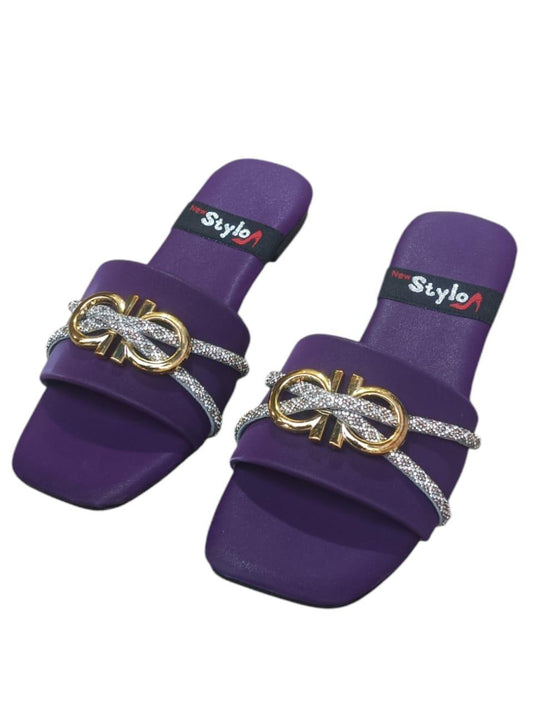 Chic Women's PVC Flats - Perfect for Semi-Formal Occasions