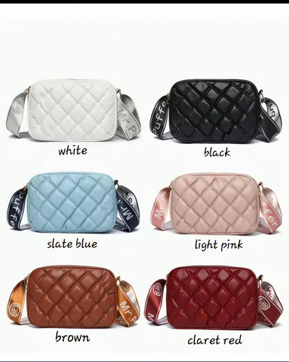 Stylish Girl's Maroon Crossbody Bag